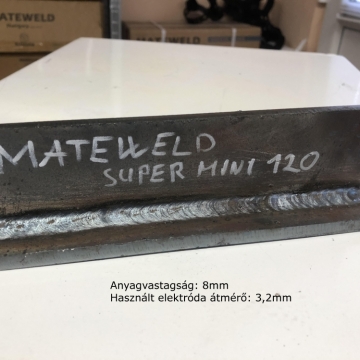 MATEWELD Hungary Buffalo Power™ Super Mini 120 inverteres hegesztő + Lift Tig funkció, Kofferrel