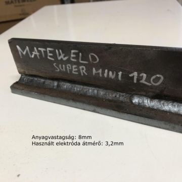 MATEWELD Hungary Buffalo Power™ Super Mini 120 inverteres hegesztő + Lift Tig funkció, Kofferrel