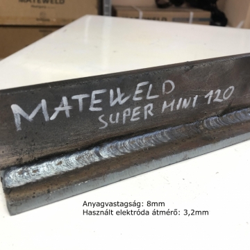 MATEWELD Hungary Buffalo Power™ Super Mini 120 inverteres hegesztő + Lift Tig funkció, Kofferrel, csomagban