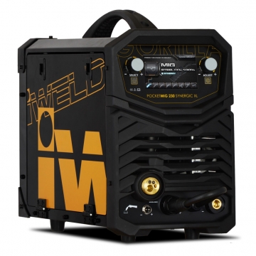 IWELD GORILLA POCKETMIG 230 (220A) Synergic XL hegesztő inverter csomagban
