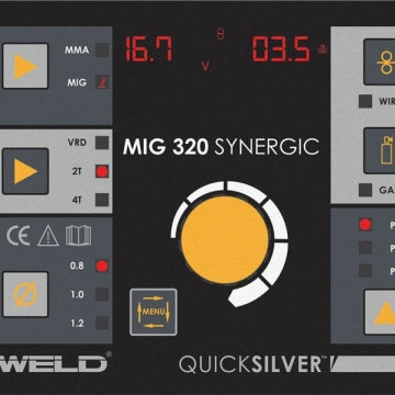 IWELD MIG 320 DIGITAL SYNERGIC hegesztő inverter 