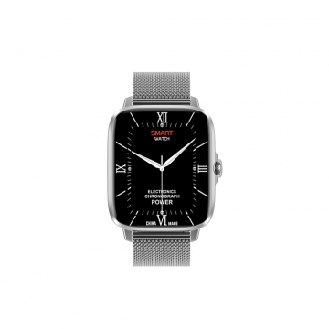 Wear Pro Lumeo EKG Okosóra - Silver, Cserélhető Fém szíjjal