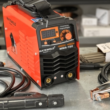 MATEWELD Hungary Buffalo Power™ MMA 160 inverteres hegesztő + Lift-Tig funkció
