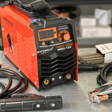 MATEWELD Hungary Buffalo Power™ MMA 160 inverteres hegesztő + Lift Tig funkció, Kofferrel