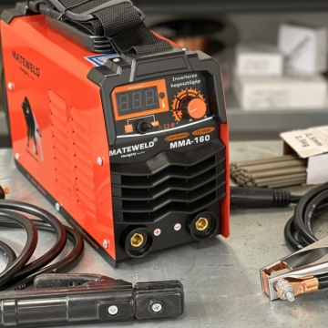 MATEWELD Hungary Buffalo Power™ MMA 160 inverteres hegesztő + Lift Tig funkció, Kofferrel, csomagban