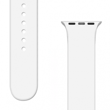 Apple watch fehér szilikon szíj 42/44/45/49mm