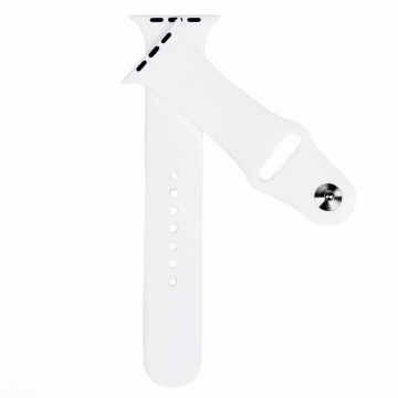 Apple watch fehér szilikon szíj 42/44/45/49mm