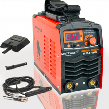MATEWELD Hungary Buffalo Power™ MMA 160 inverteres hegesztő + Lift Tig funkció, Kofferrel, csomagban
