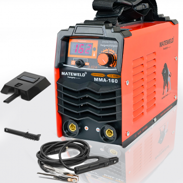 MATEWELD Hungary Buffalo Power™ MMA 160 inverteres hegesztő + Lift Tig funkció, Kofferrel, csomagban