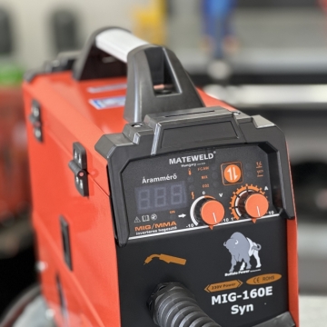MATEWELD Hungary Buffalo Power™ MIG-160E Syn inverteres co hegesztő teljes csomagban