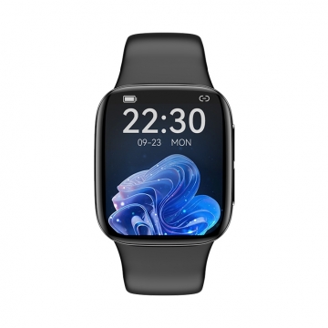  FitMate™ Zenox Fekete EKG okosóra- Fekete szilikon szíjjal