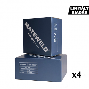 MATEWELD Hungary Porbeles hegesztő huzal önvédő 0,9mm 1 kg (100mm) - 4 db