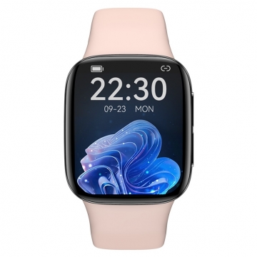  FitMate™ Zenox EKG okosóra- Rózsaszín szilikon szíjjal/OUTLET TERMÉK