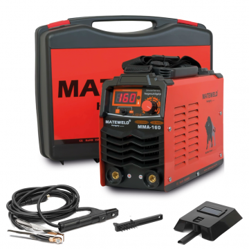 MATEWELD Hungary Buffalo Power™ MMA 160 inverteres hegesztő + Lift Tig funkció, Kofferrel
