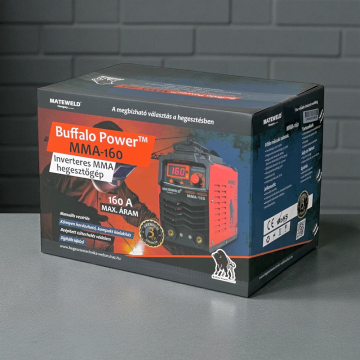 MATEWELD Hungary Buffalo Power™ MMA 160 inverteres hegesztő + Lift-Tig funkció