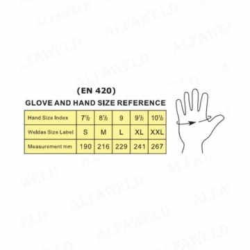Hegesztőkesztyű Weldas 10-1007-L