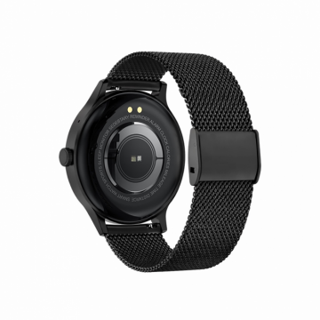 Aberto Vortex Fekete okosóra- Fekete fém szíjjal