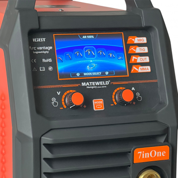 MATEWELD Hungary Buffalo Power ArcVantage 7inOne - 250 A multifunkcionális hegesztő és plazmavágógép