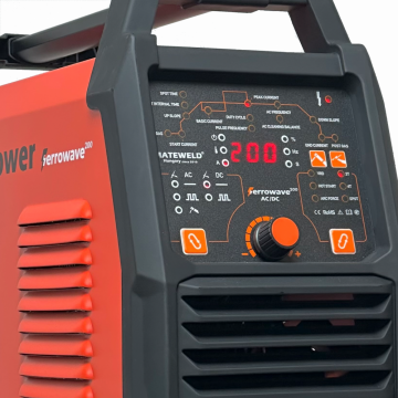 MATEWELD Buffalo Power FerroWave 200 AC/DC awi inverteres hegesztőgép csomagban