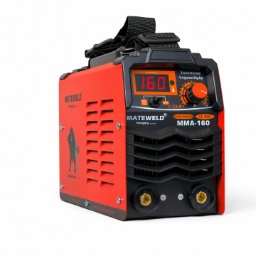 MATEWELD Hungary Buffalo Power™ MMA 160 inverteres hegesztő + Lift Tig funkció, Kofferrel/OUTLET TERMÉK 