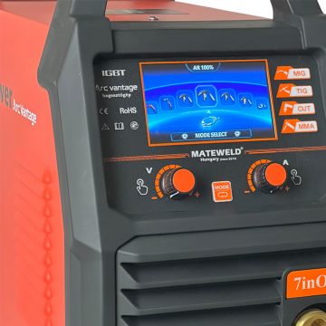 MATEWELD Hungary Buffalo Power ArcVantage 7inOne - 250 A multifunkcionális hegesztő és plazmavágógép/OUTLET TERMÉK