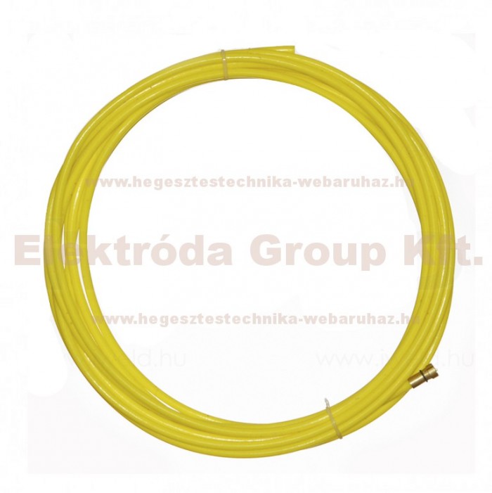 Huzalvezető teflon 5m sárga 1,4-1,6mm