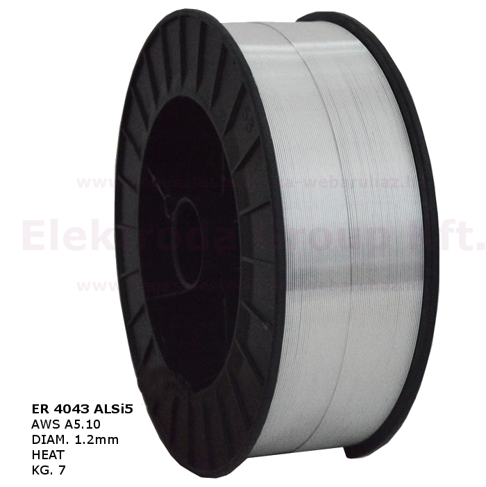 Huzalelektróda AlSi5 1.2mm/7kg - Elektróda Group Kft.