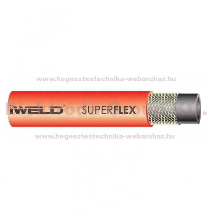 SUPERFLEX acetilén tömlő 9,0x3,5mm (25m)