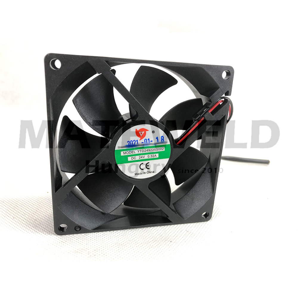 Ventillátor 90x90x25mm, 24V DC