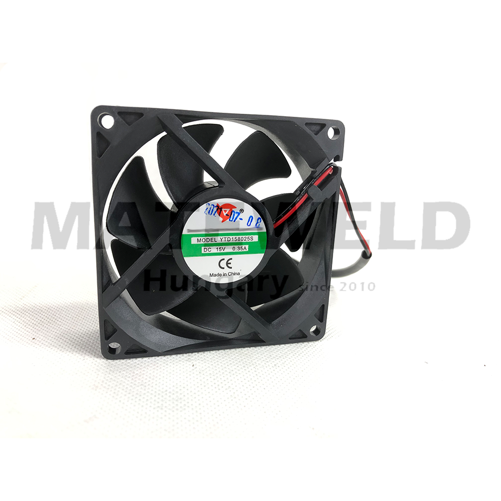 Ventillátor 80x80x25mm, 15V DC