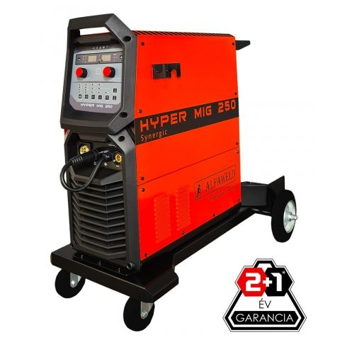 ALFAWELD HYPER MIG 250A/400V SYNERGIC INVERTERES HEGESZTŐGÉP