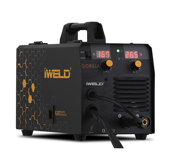 IWELD GORILLA POCKETMIG 165 FIXIFLUX inverteres hegesztőgép