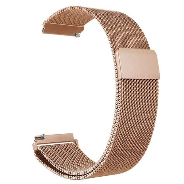 Cserélhető Mágneses Milánói RoseGold Fémszíj 20mm