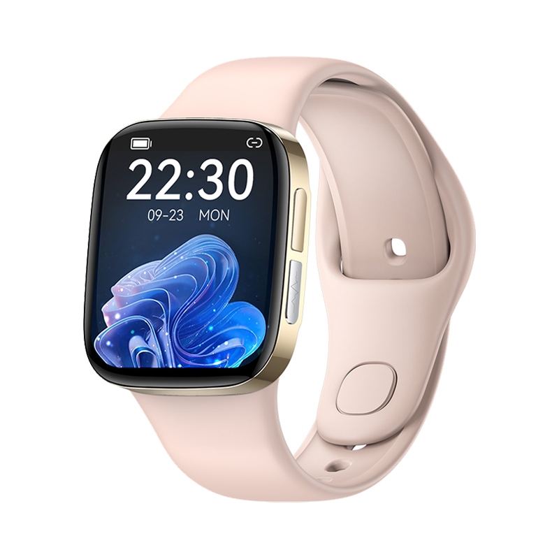  FitMate™ Zenox Arany EKG okosóra- Rózsaszín szilikon szíjjal