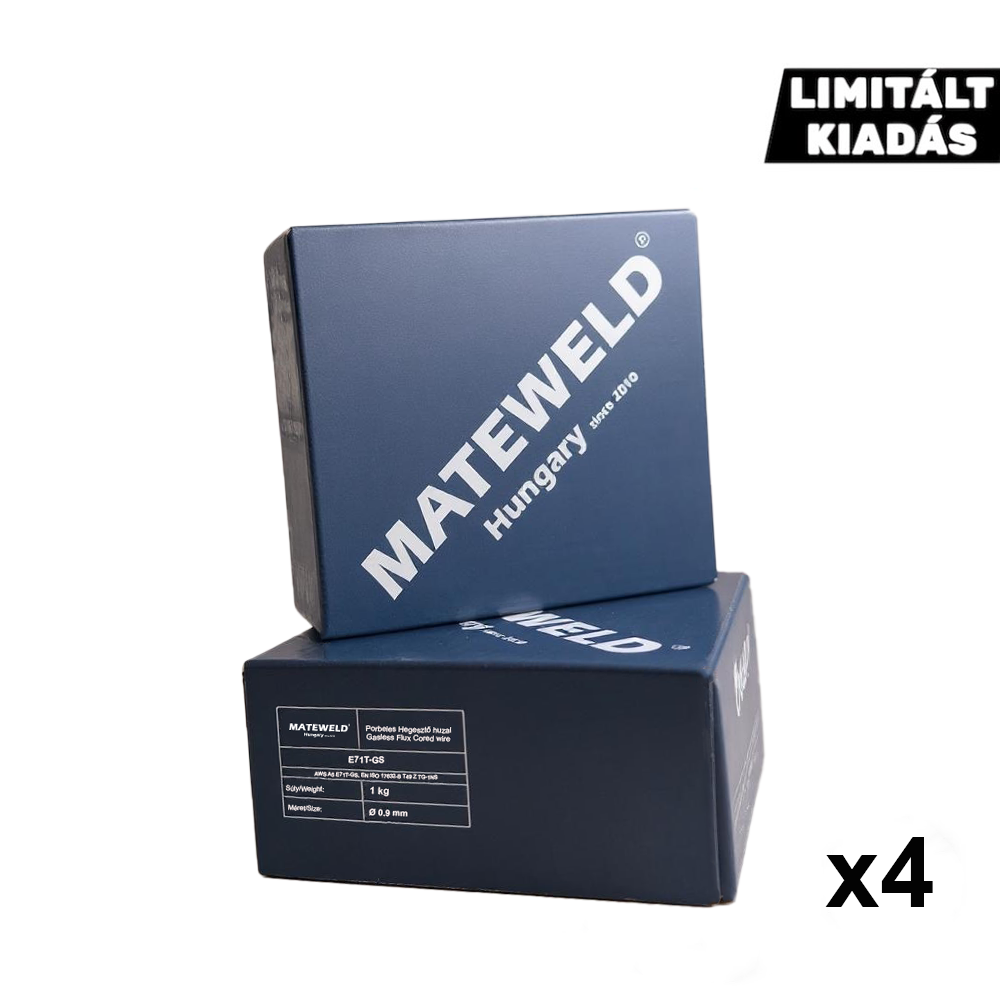 MATEWELD Hungary Porbeles hegesztő huzal önvédő 0,9mm 1 kg (100mm) - 4 db