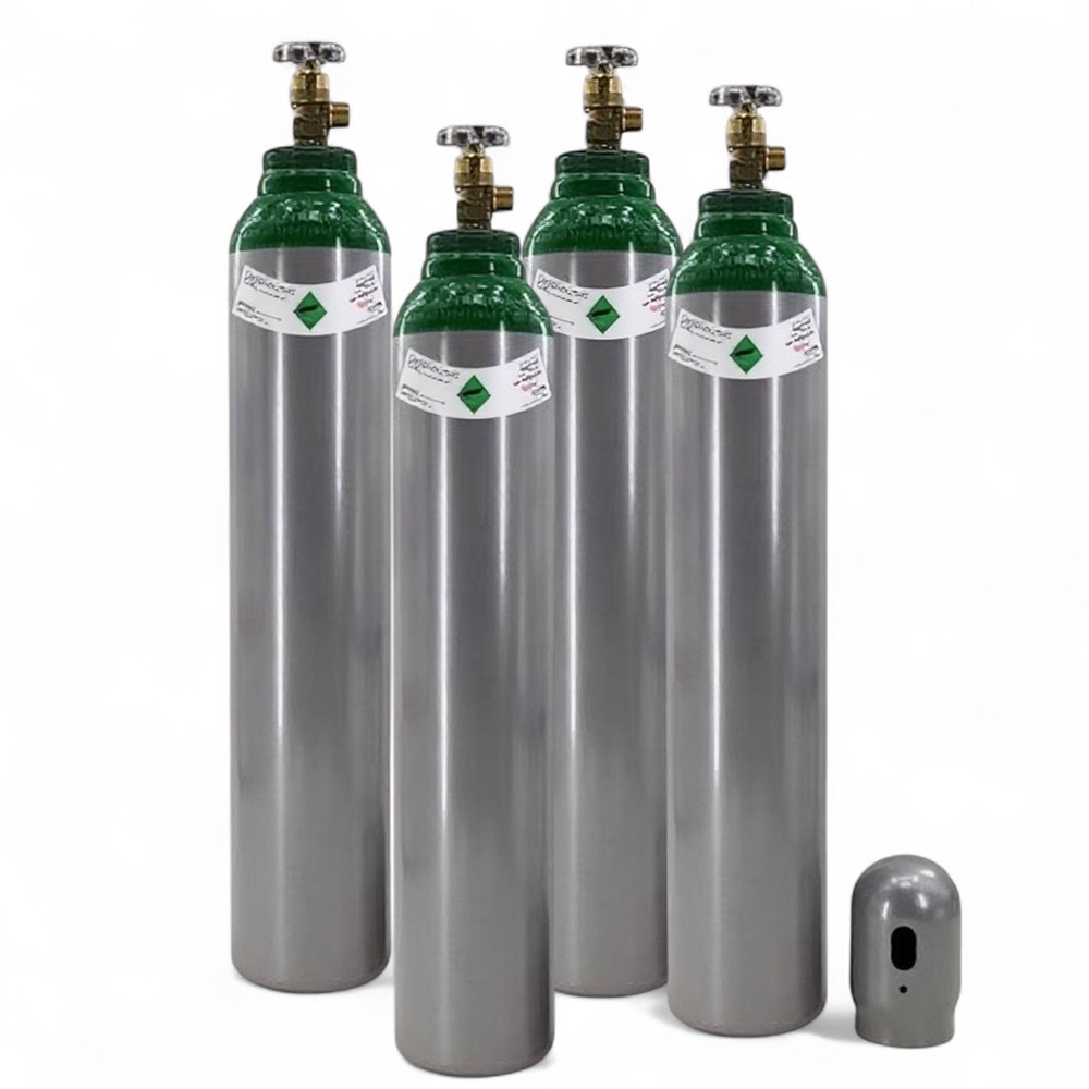 Argon palack töltve, 10liter - 2,1m3 - 4 db