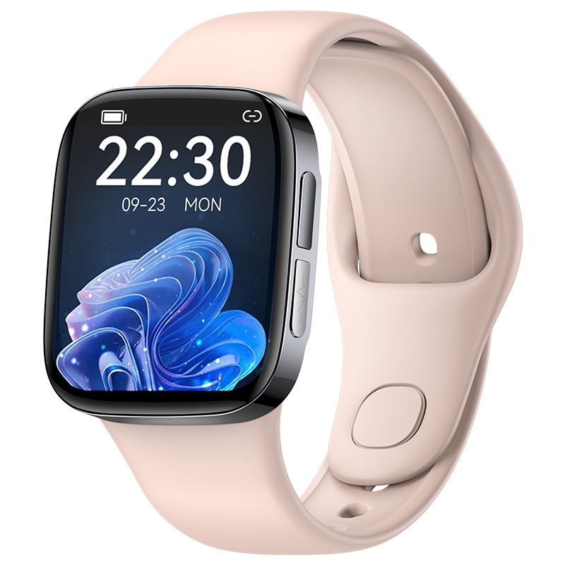  FitMate™ Zenox EKG okosóra- Rózsaszín szilikon szíjjal/OUTLET TERMÉK