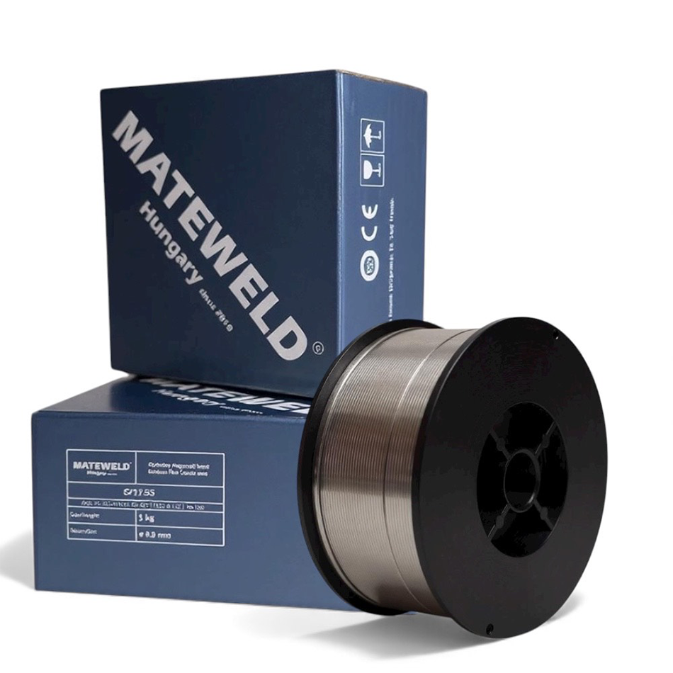 MATEWELD Hungary Porbeles hegesztő huzal önvédő 0,9mm 1 kg (100mm) 