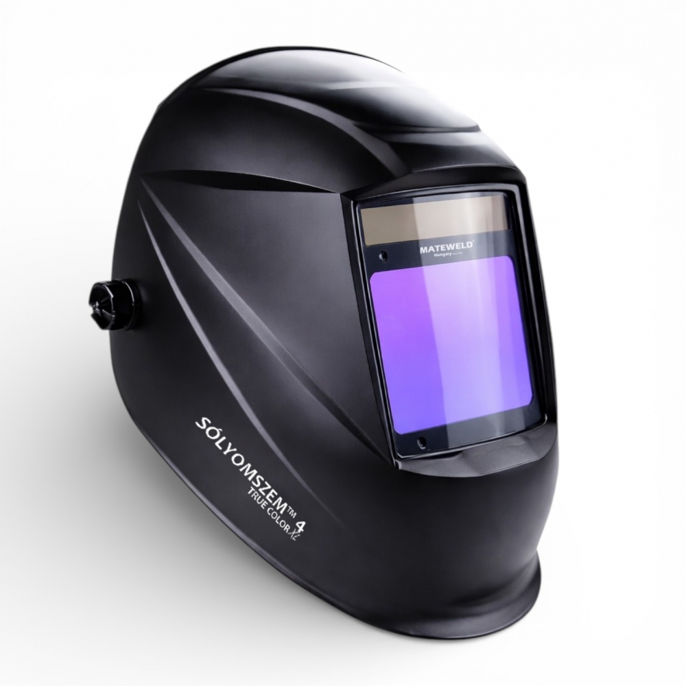 MATEWELD Hungary Sólyomszem™ S - 4 ívérzékelős - True Color XL automata hegesztőpajzs