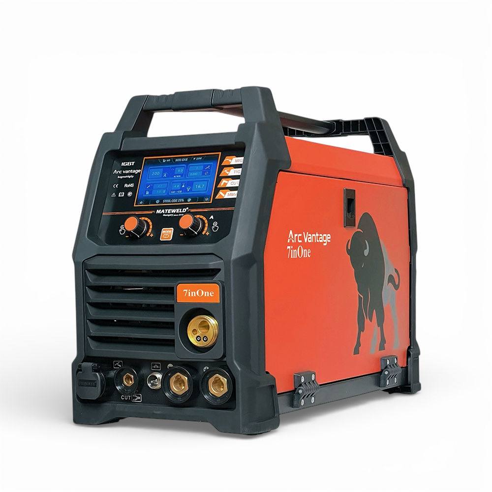 MATEWELD Hungary Buffalo Power ArcVantage 7inOne - 250 A multifunkcionális hegesztő és plazmavágógép