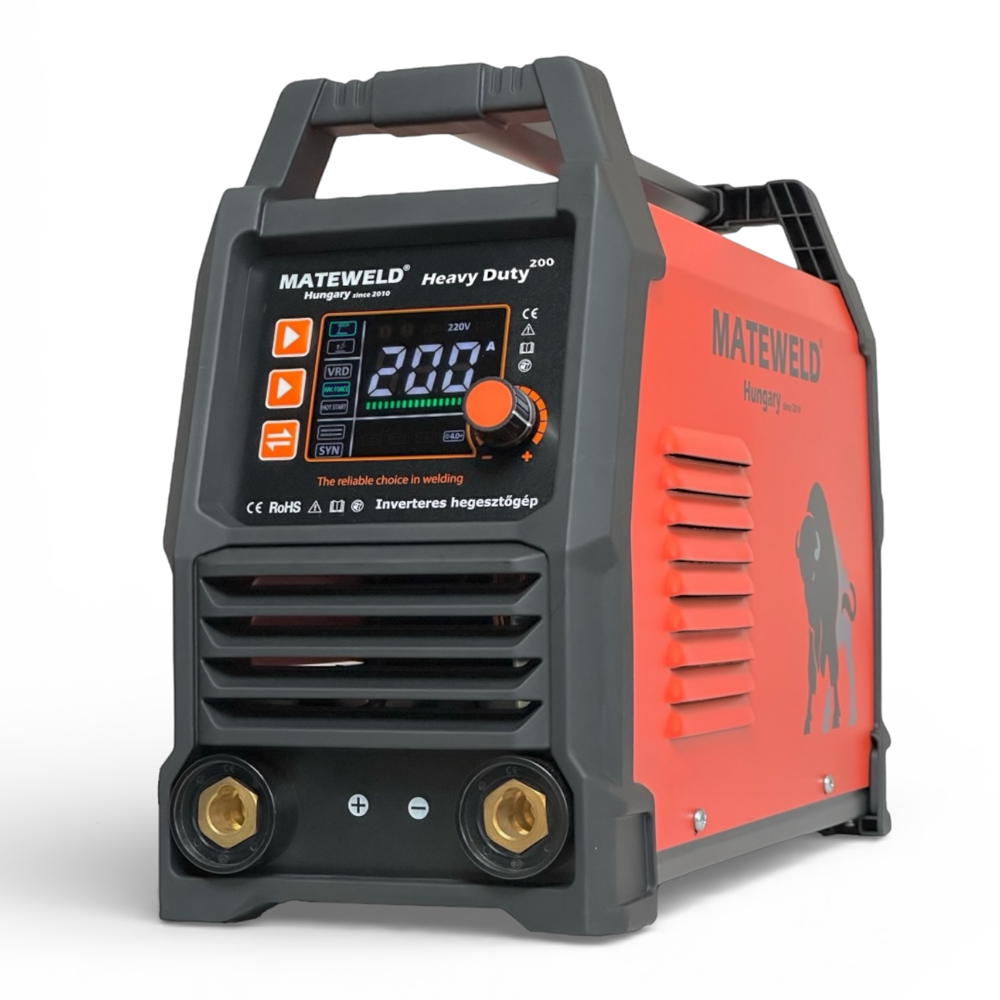 MATEWELD Hungary Buffalo Power™ Heavy Duty 200 inverteres hegesztő + Lift-Tig funkció