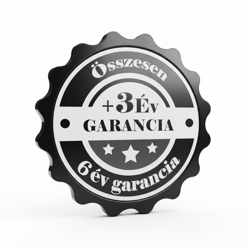 Kiterjesztett garancia + 3 év (MMA 160, SteelVion 140)