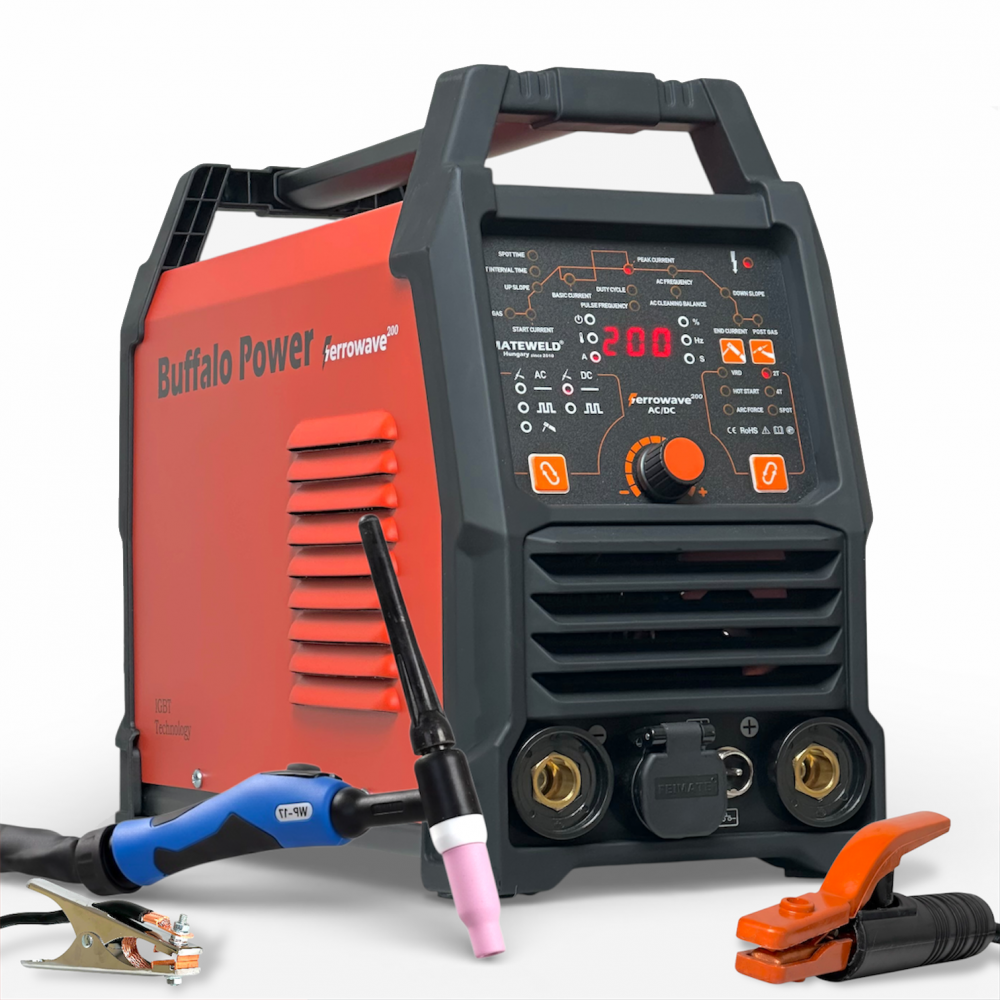 MATEWELD Buffalo Power FerroWave 200 AC/DC awi inverteres hegesztőgép