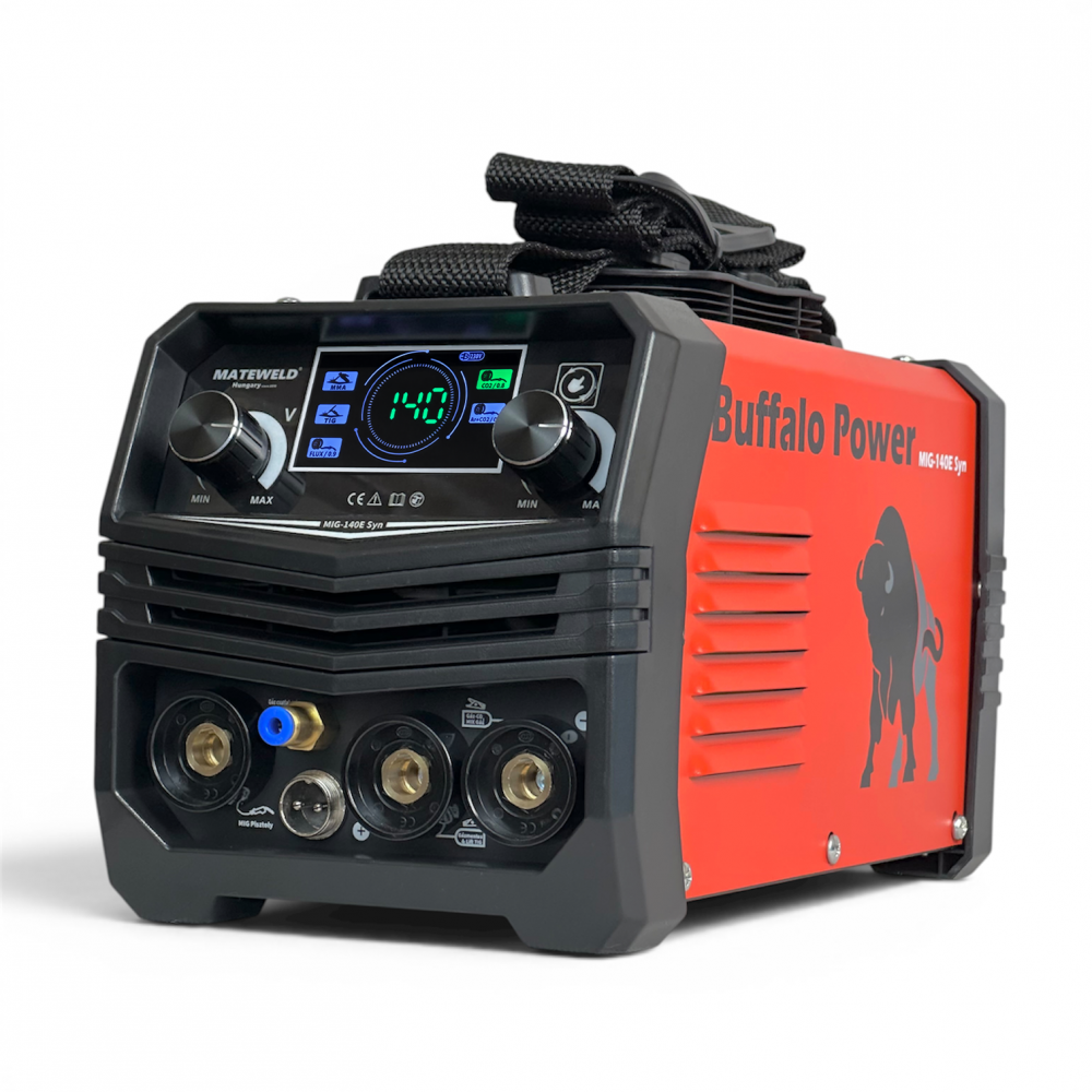 MATEWELD Hungary Buffalo Power™ MIG-140E Syn inverteres hegesztő