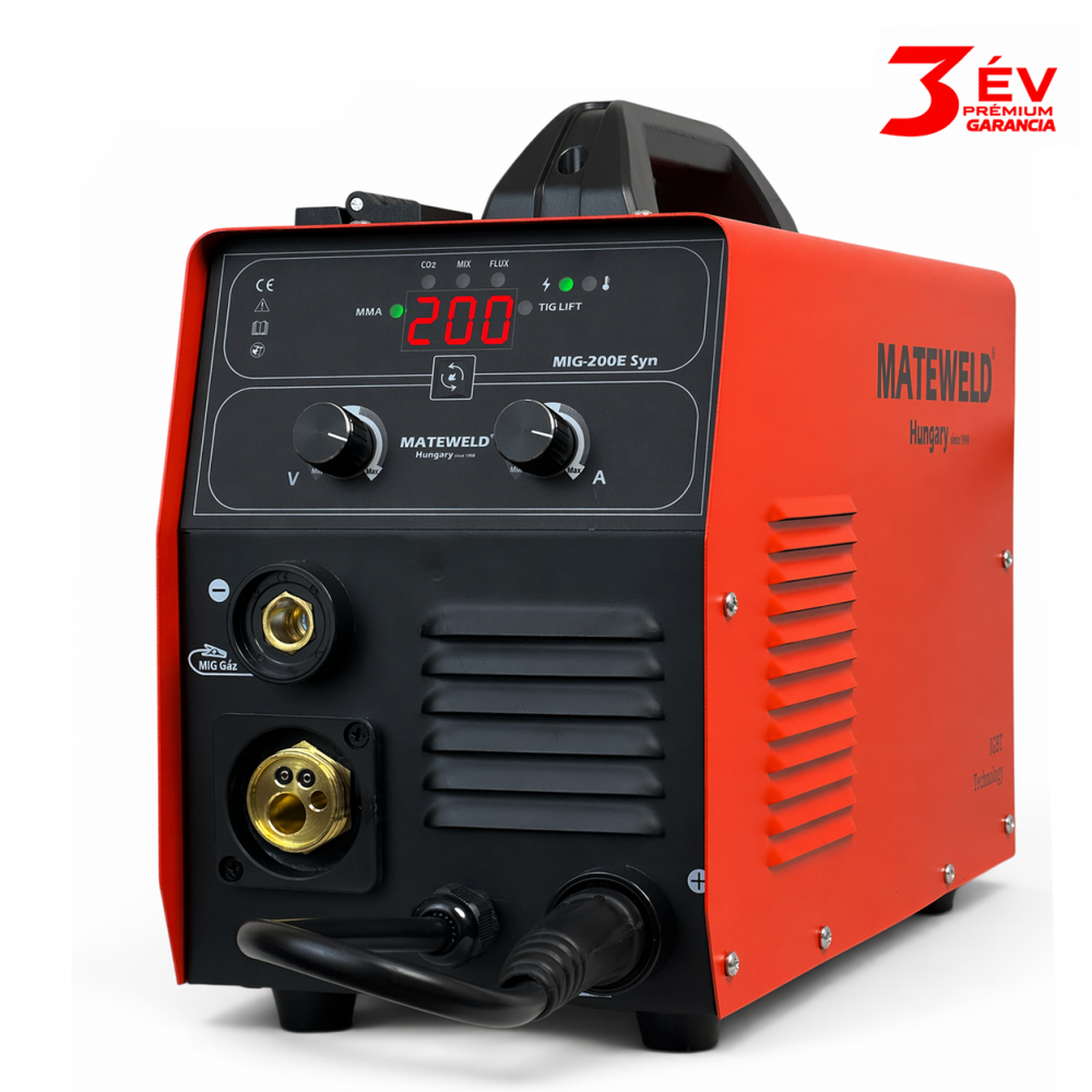 MATEWELD Hungary Buffalo Power™ MIG-200E Syn inverteres hegesztő/OUTLET TERMÉK